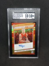 2020 Panini Donruss Optic Malachi Flynn Rookie Dominators Gold /10 RDS-FLY SGC10