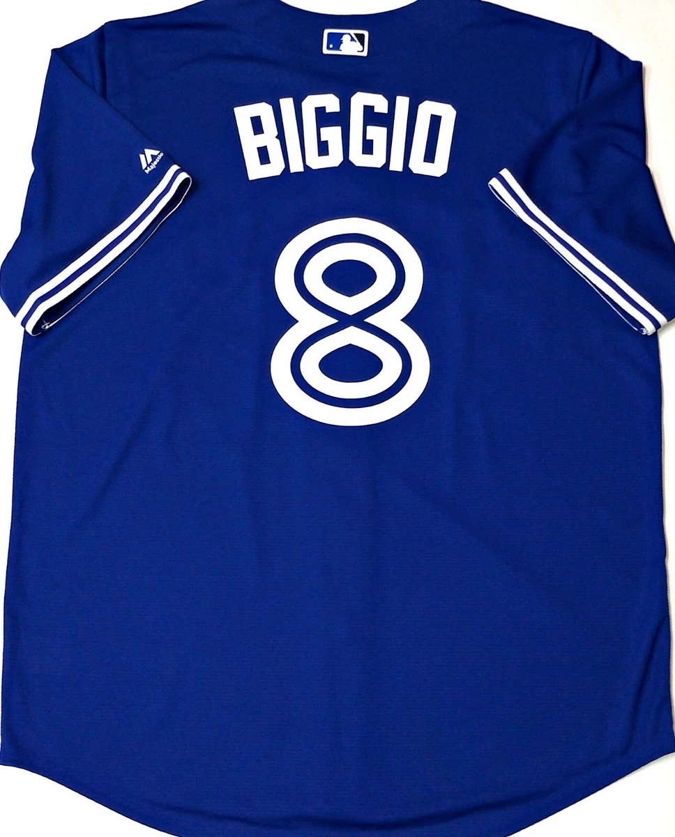 NWT-MEN-XL CAVAN BIGGIO TORONTO BLUE JAYS MAJESTIC AUTHENTIC MLB LICENSED  JERSEY