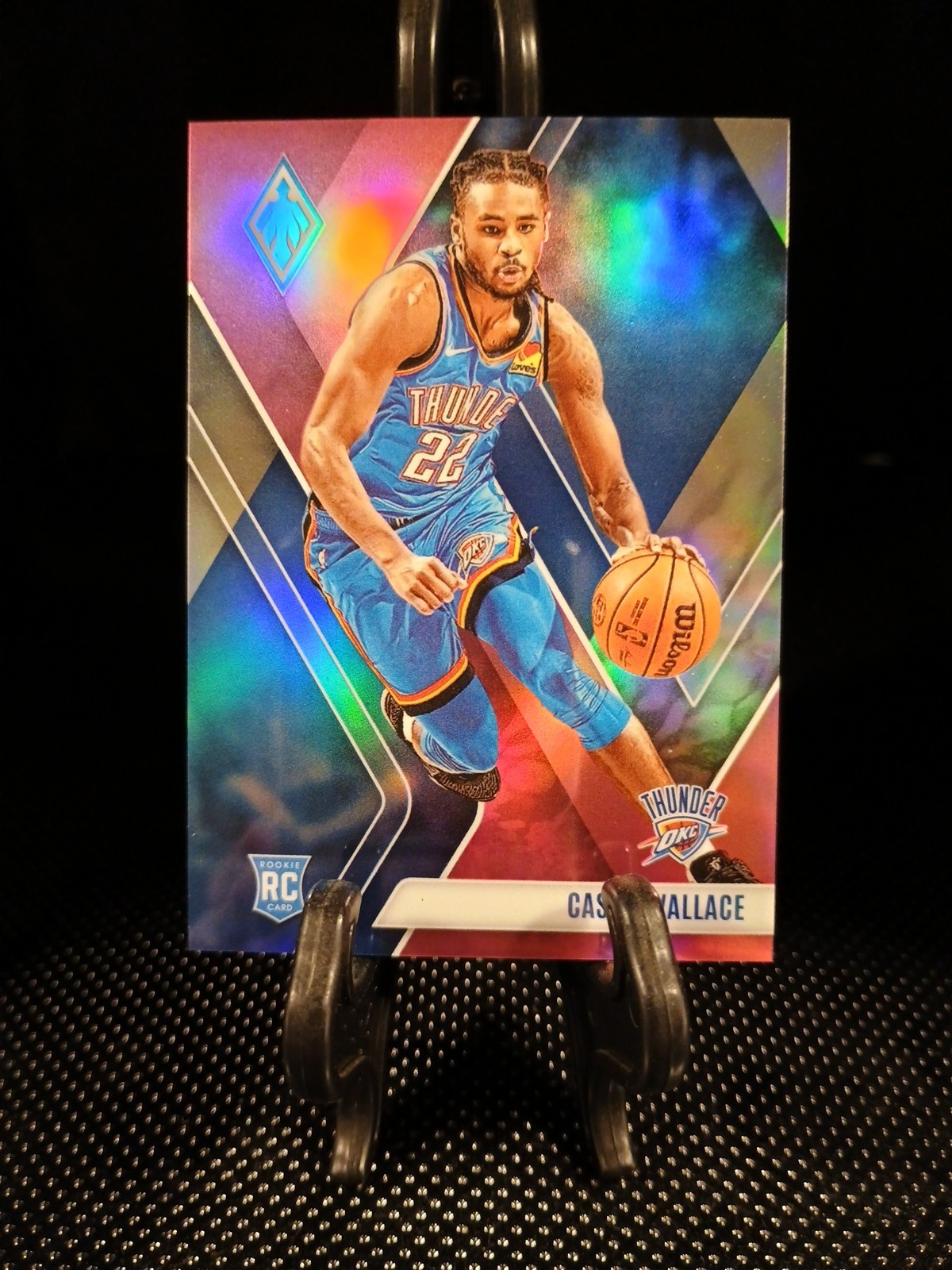 🔥 2023 Phoenix Basketball Cason Wallace Pink #291 112/175 RC Rookie Thunder