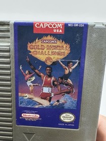 Gold Medal Challenge 92 Nintendo Entertainment System NES Authentic Tested