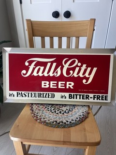 Falls City Beer sign lighted sign that works
