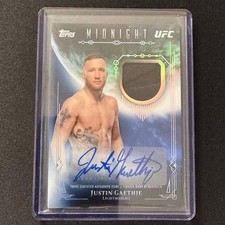 ☕️MK 2026 TOPPS UFC MIDNIGHT RELIC AUTO PA JUSTIN GAETHJE