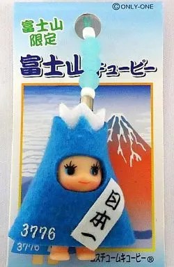Mt. Fuji Kewpie Schlüsselanhänger Maskottchen hellblau regionales Zubehör...