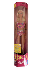 1999 Hawaii Barbie Paradise Flower Bikini Pink