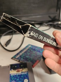 Raid on Bungeling Bay (Nintendo NES Broderbund 1987) CIB Complete Box & Manual