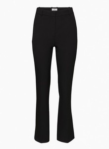 Babaton Black Tailored Straight-Leg Trousers