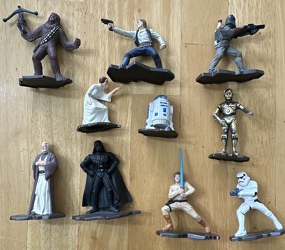 Kenner Action Masters Star Wars Figures lot of 10, 1994 die cast, loose