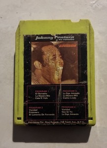 Johnny Ventura Y Su Combo - Excitante - Rico Records 8 Track Cartridge Tape