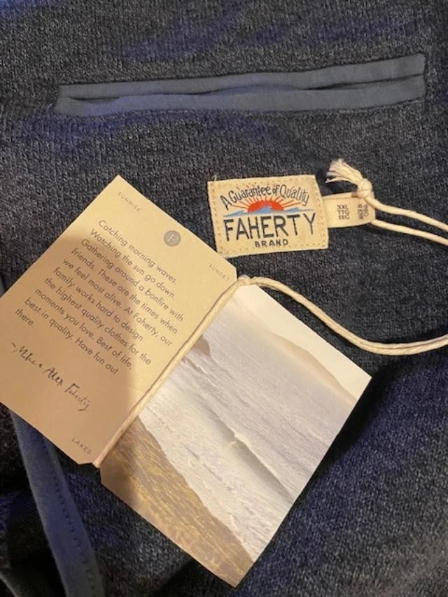 Mens Faherty Inlet jacket XXL NWT $198 - Image 3 of 4