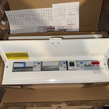 Hager VM916CU consumer unit with mid Meter