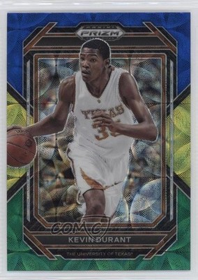 2023 Panini Prizm Draft Picks Choice Blue Yellow & Green Kevin Durant #70 0v2h