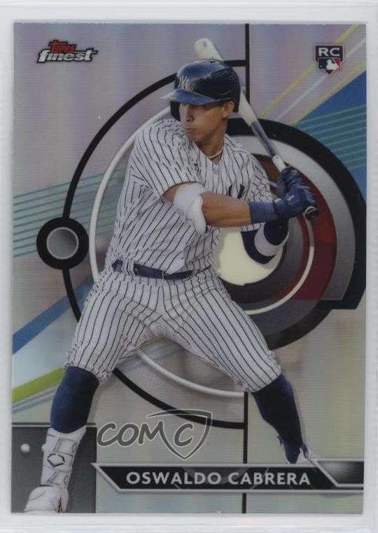 2023 Topps Finest Refractor Oswaldo Cabrera #41 12g7
