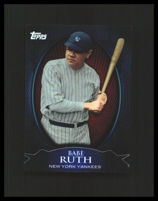 2010 Babe Ruth - Topps Chrome Exclusive Refractor #WME-1 New York Yankees 