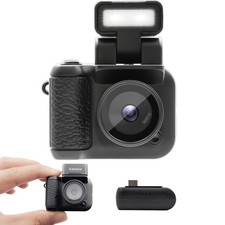 Digital Camera with 1.4 in LCD Screen 1080P 32GB Card Charging Base Monorefle...