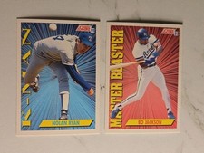 Nolan Ryan Bo Jackson 1991 Score 686 692 Lot of 2 Vintage MLB Cards