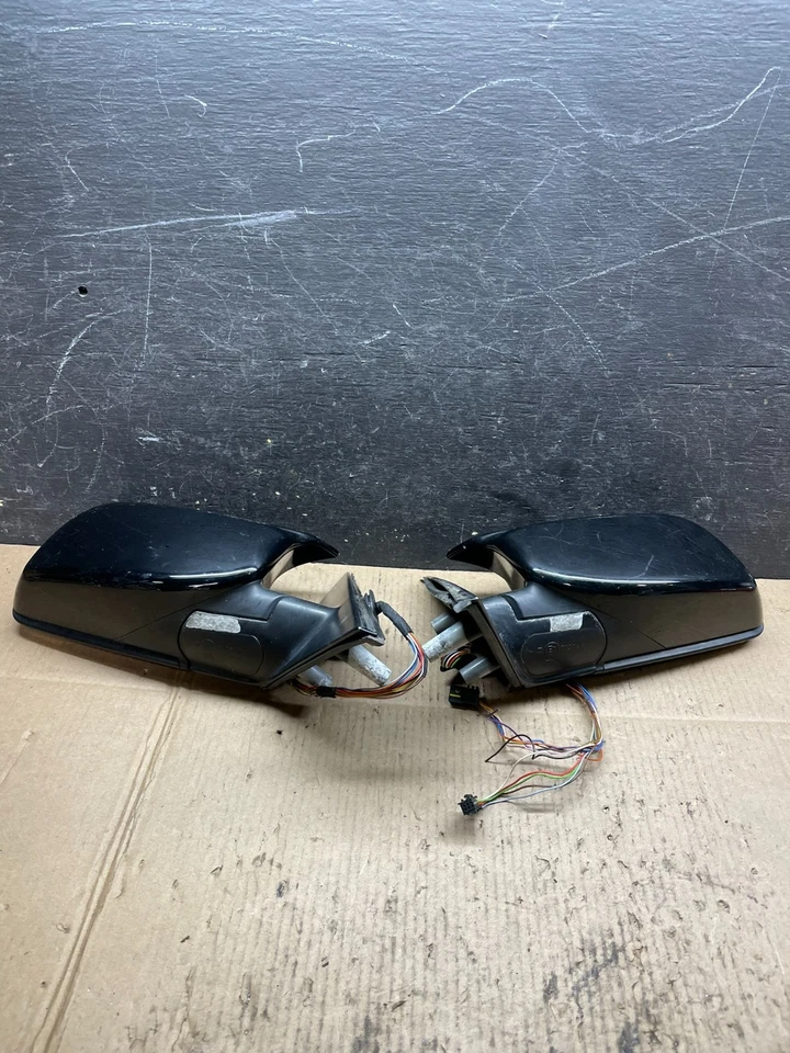 2006 - 2010 BMW 528i 530i 535i Left+Right Set Door View Mirror R4291 DG - Image 4 of 4