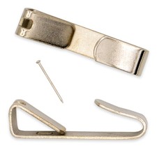 100 lb Picture Hangers, Supports up to 100 Pounds, Set of 100 100 Hangers  100