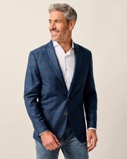 Schroder Top Shelf Woven Sport Coat johnnie-O Mens Size 44 7850003 