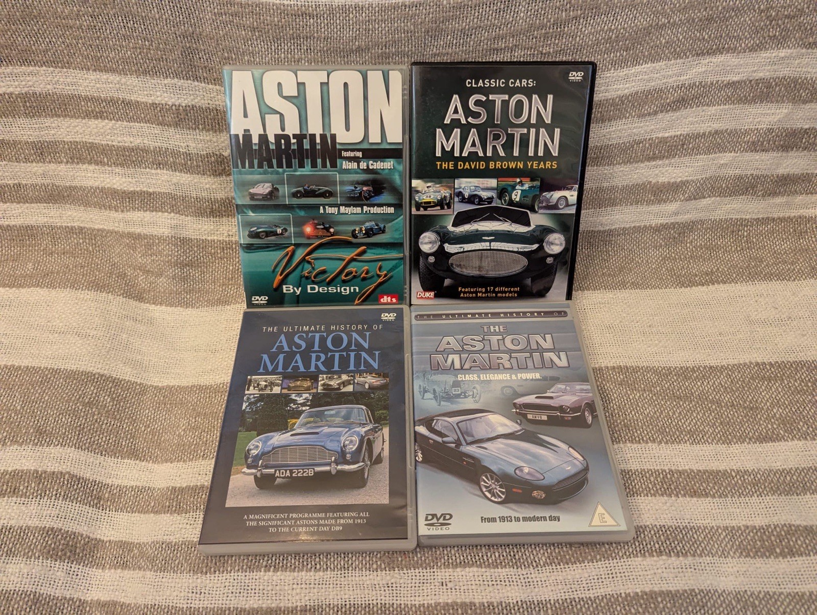 Aston Martin Set Of 4 DVDs