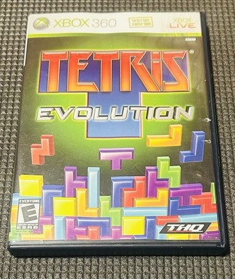 Tetris Evolution (Microsoft Xbox 360, 2007) Complete CIB With Manual THQ