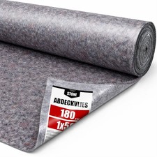 STONE Cover Fleece 1 m x 50 m Roll | Painters Fleece 180 g/m² | Floor Protection