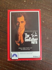 The Godfather Part III (8mm Tape, 1990, 2-Tape Set) Final Directors Cut 