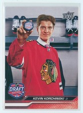 2023-24 Upper Deck Extended Series #749 Kevin Korchinski 1st Round Rookies