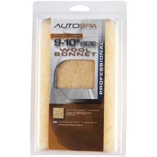 Auto Spa 9" To 10" Washable Wool Polishing Bonnet 40405AS
