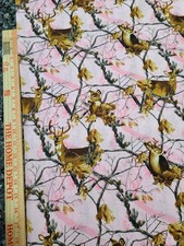 Realtree advantage camo print print Cotton Fabric 45" Wide By The Yard