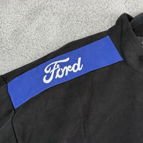 Vintage Nascar Bomber Jacket Men's Size XL Ford Racing Champions Apparel Y2K EUC - Picture 5 of 20