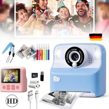 Instant Camera Sofortbildkamera Kinder Digitalkamera Partykamera Pink/Blau NEU
