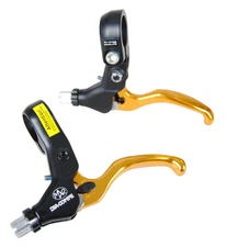 Dia-Compe MX2 bicycle BMX LH and RH brake lever SET - GOLD