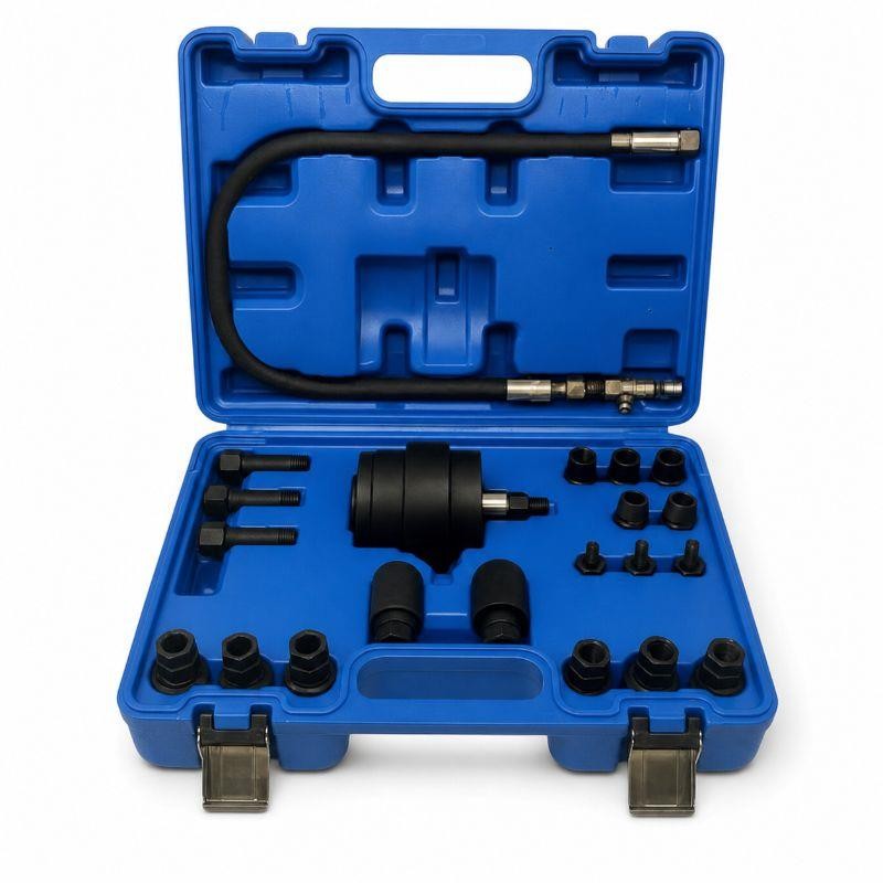 Diesel Injector Puller Set Pneumatic 22pc Air Vibration Injector Remover Quality