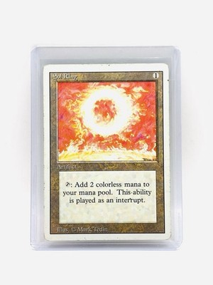 Magic The Gathering Sol Ring Revised Edition LP/MP