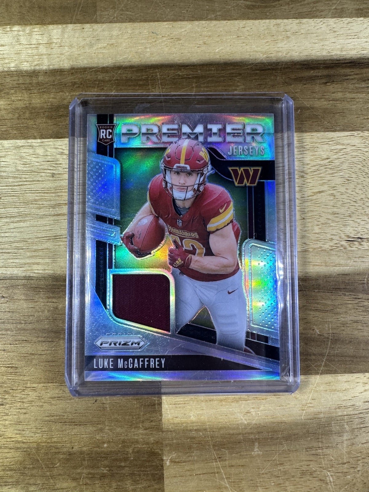 2024 Panini Prizm - Premier Jerseys Silver Luke McCaffrey #PJ-LMY