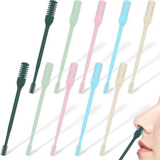10 Pcs Nasal Hair Cutter, 2025 New 2-in-1 Double Sided Nose Hair Trimmer, 360  R