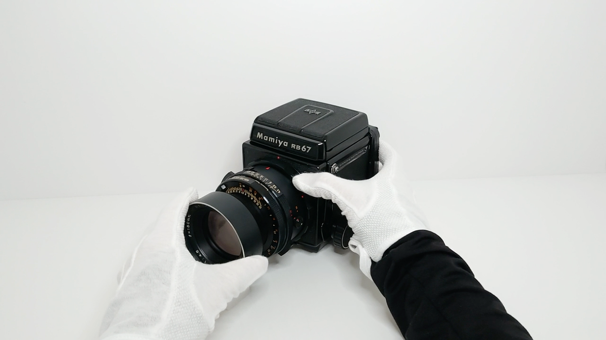 New Seals!【 Almost Mint w/Hood 】 Mamiya RB67 Pro S Sekor 180mm F