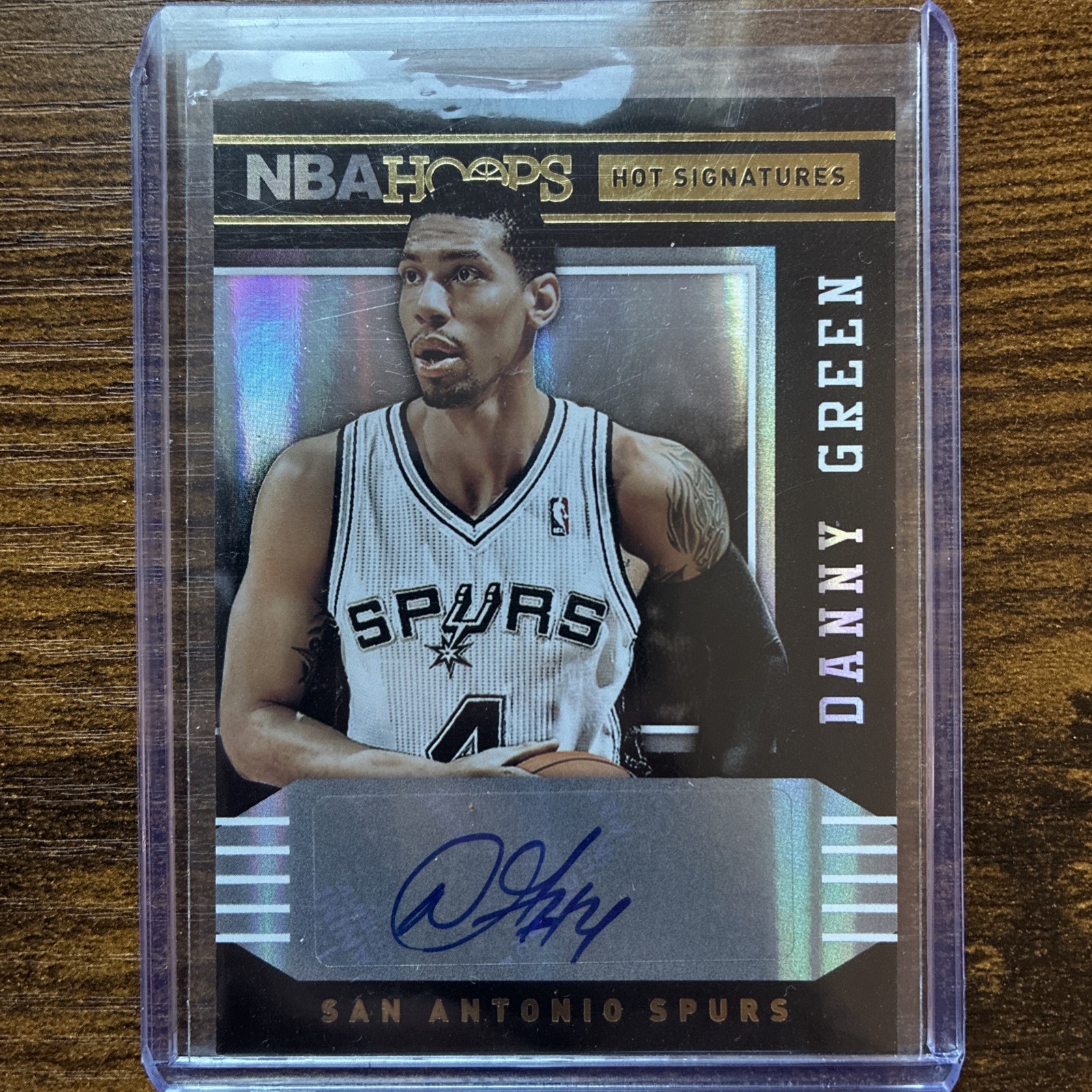 2014-15 Hoops #36 Danny Green  Hot Signatures