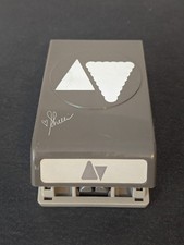Stampin Up PETITE PENNANTS Paper Punch by Shelli Banner Flag Triangle Design