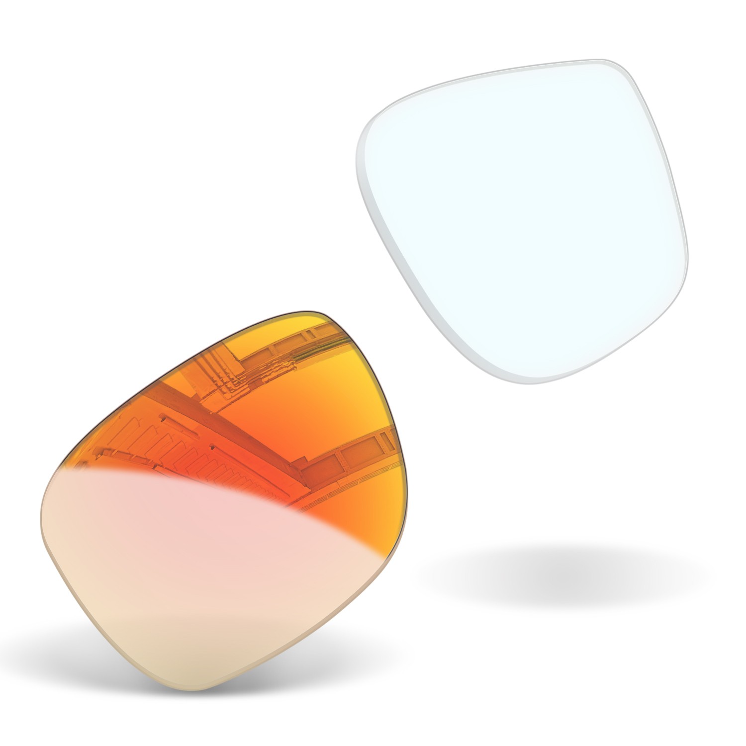 Photochromic Adapt Fire Red Replacement Lenses for RW4012 53mm Sunglasses