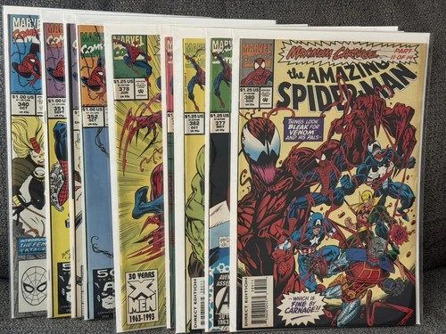Amazing Spider-Man Lot of 10 Issues; 338-383