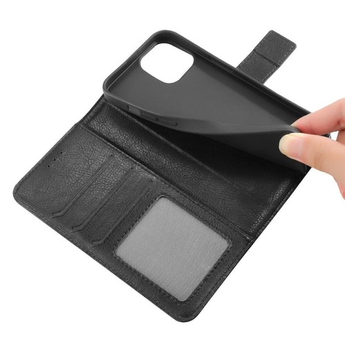 Galaxy S25 Ultra S24 FE/S23 Flip Premium Leather Book Wallet Card Holder Cover - 第 22/40 張圖片