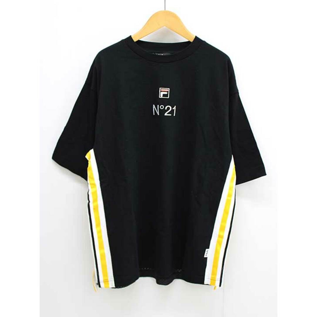 T shirt Numero Ventuno FILA collaborazione Sideline M nera nuova usata BAMBINI 0