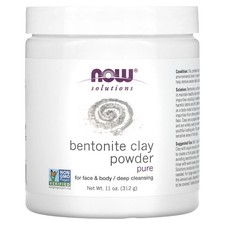 Solutions, Bentonite Clay Powder, Pure, 11 oz 312 g 