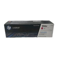 HP 206X Magenta High Yield Laser Printer Toner Cartridge for M255 Series W2113X