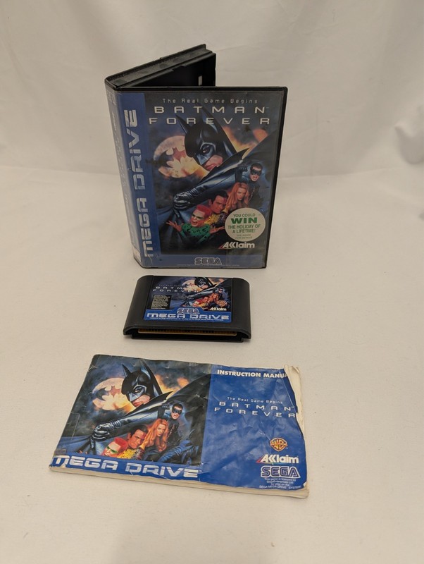 Batman Forever | Sega Mega Drive | Complete CIB PAL  tested working