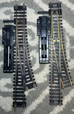 Atlas HO Scale Vintage Black LH Remote Snap Switch Train Track Read Description