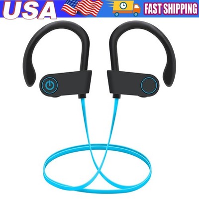 Waterproof Bluetooth 5.0 Earbuds Stereo Sport Wireless Headphones in Ear Headset