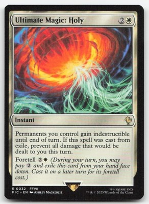 Ultimate Magic: Holy 32 FIC Commander: FINAL FANTASY Magic MTG NM