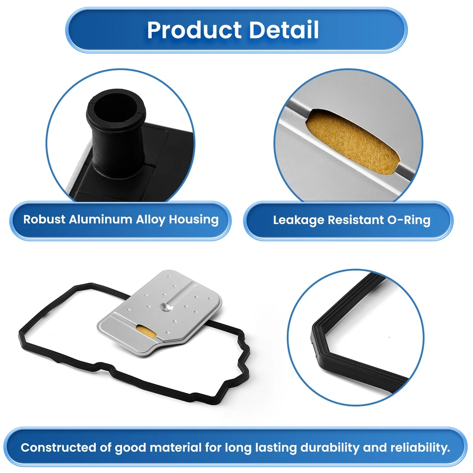 transmission filter gasket 2212770095 for Benz GL350 ML63 AMG ML320 W221 W219 Foto 4 de 4